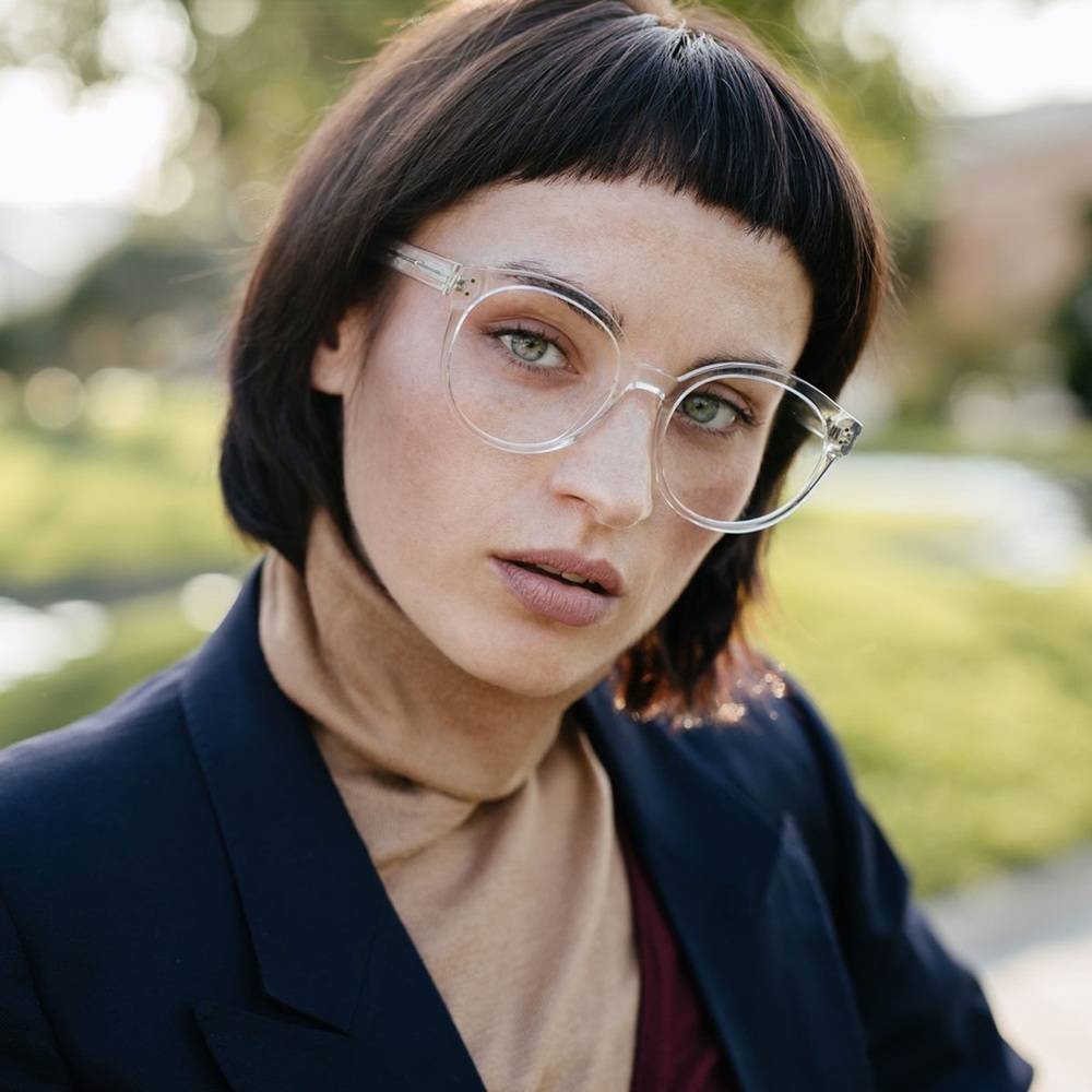New in box! TIJN EYEWEAR: Mitchel frame | color: transparent - Picture 2 of 7